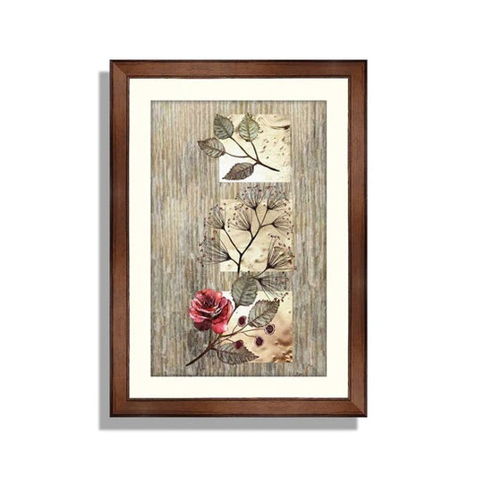 Floral Nature Wall Frame – Elegant Artistic Design