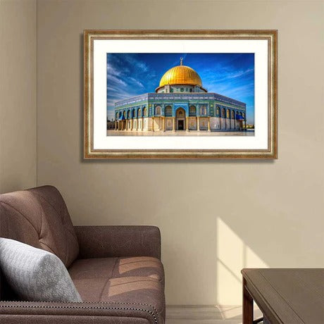 Masjid Al-Aqsa Islamic Wall Frame – Beautiful Islamic Architecture Art