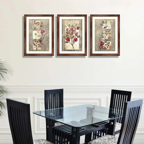 Floral Nature Wall Frame – Elegant Artistic Design