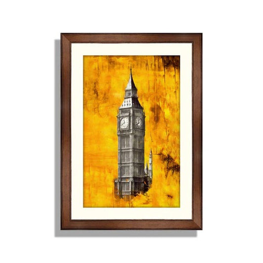 Big Ben Wall Frame – Classic Architectural Art